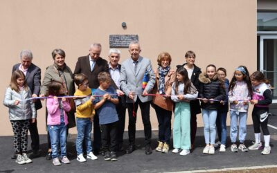 Inauguration du nouveau restaurant scolaire