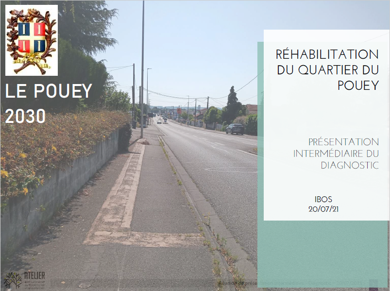 Le Pouey 2030 : Diagnostic intermédiaire