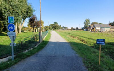 Piste cyclable – les travaux sont terminés