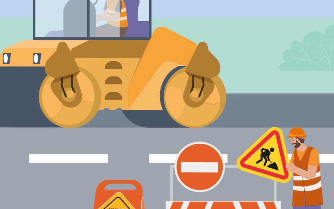 Travaux route de Pau