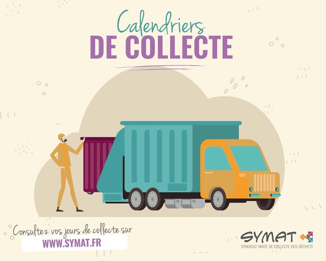 Calendriers de collecte SYMAT