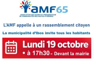 Rassemblement citoyen 19/10 à 17h30