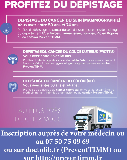 Camion dépistage 28 juillet