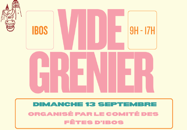 Vide-greniers – 13 septembre